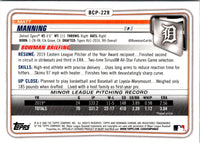 2020 Bowman Chrome Prospects Matt Manning #BCP-229
