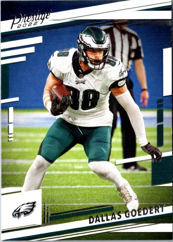 2022 Panini Prizm Blue Dallas Goedert #238