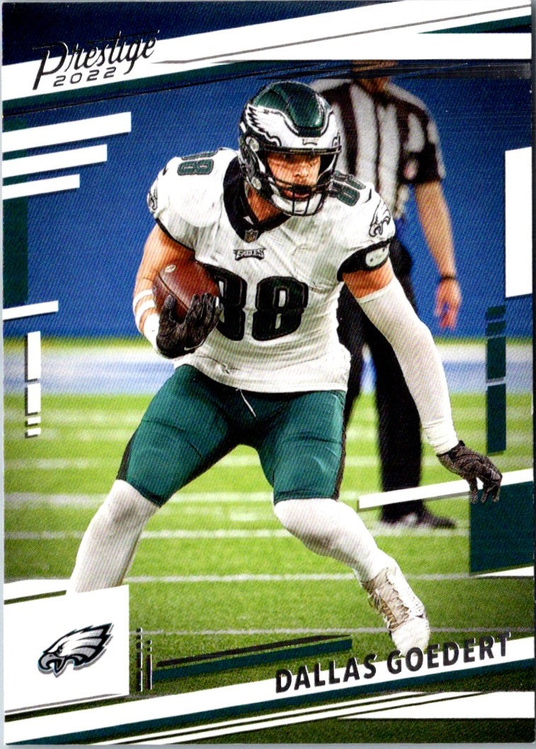 2022 Panini Prizm Blue Dallas Goedert