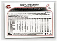 2022 Topps Chrome Trey Amburgey #61 Rookie