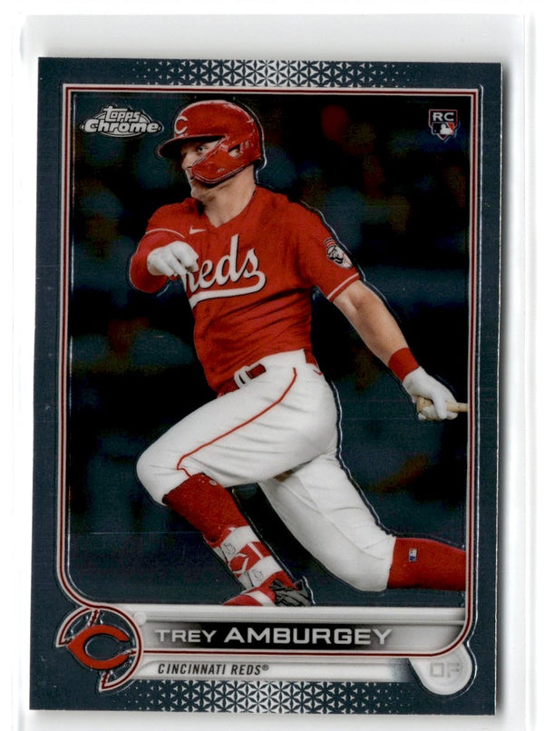 2022 Topps Chrome Trey Amburgey #61 Rookie