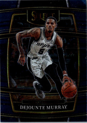 2021 Panini Select Blue Dejounte Murray #43