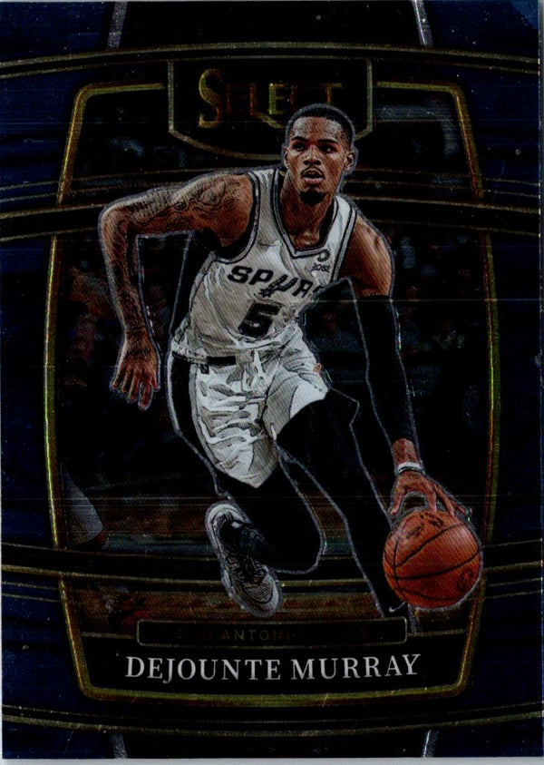 2021 Panini Select Blue Dejounte Murray #43