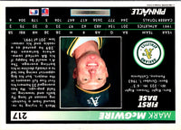 1992 Pinnacle Mark McGwire #217