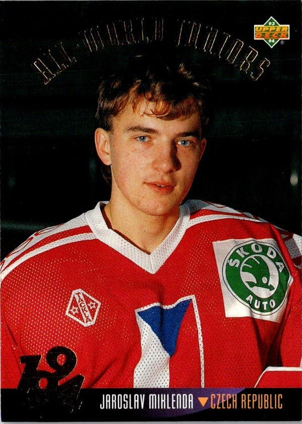 1993 Upper Deck Jaroslav Miklenda #573 Rookie