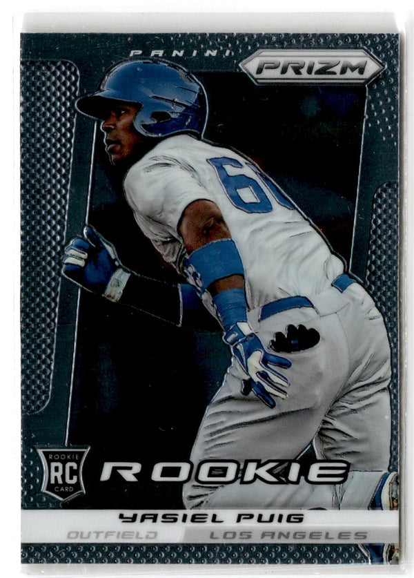 2013 Panini Prizm Yasiel Puig #260 Rookie