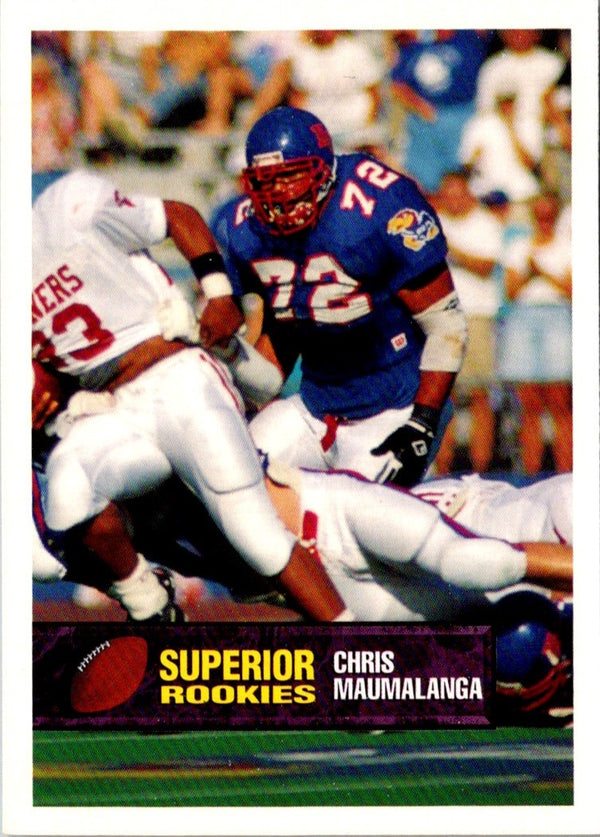 1994 Superior Rookies Chris Maumalanga #78