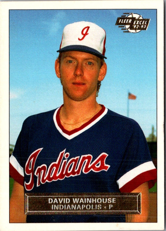 1992 Fleer Excel David Wainhouse #64