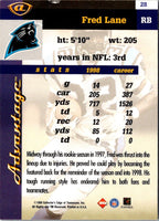 1999 Collector's Edge Advantage Fred Lane #28