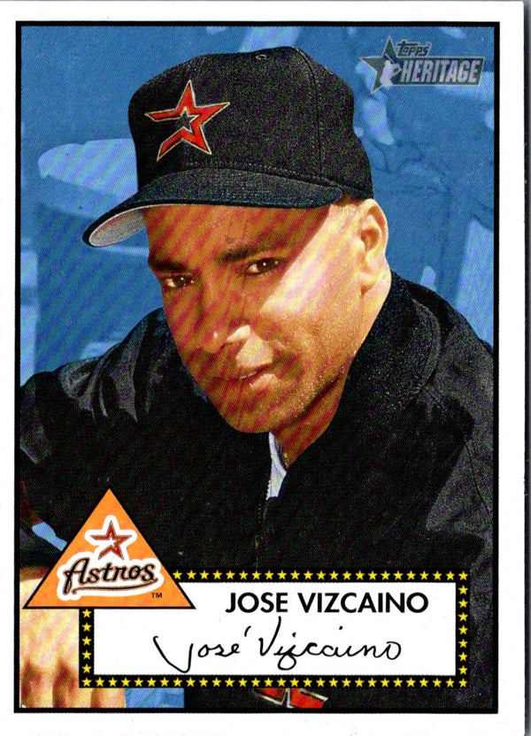 2001 Topps Heritage Jose Vizcaino #87