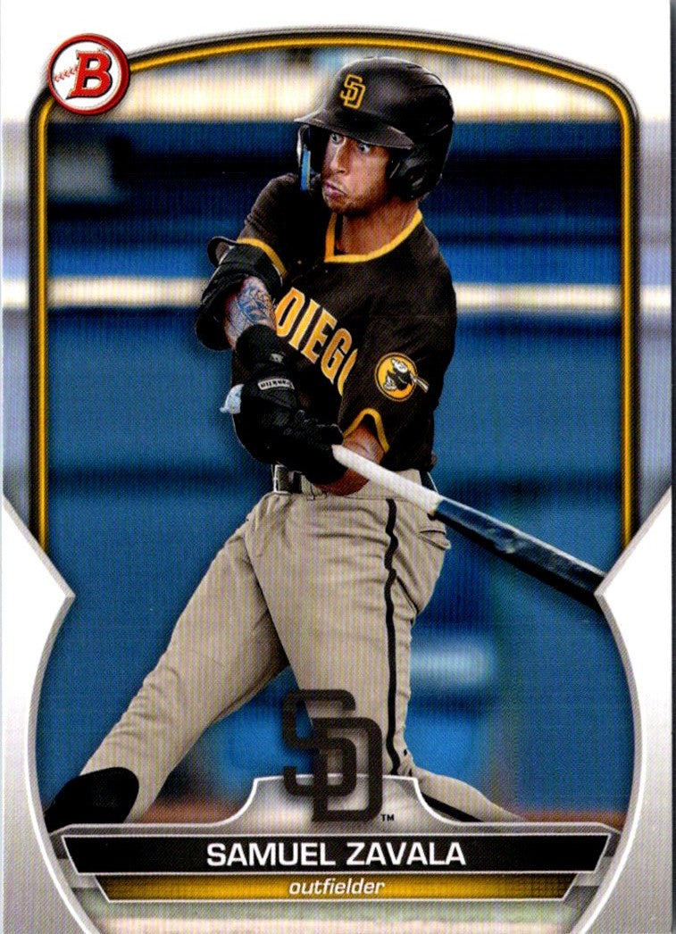 2023 Bowman Draft Samuel Zavala