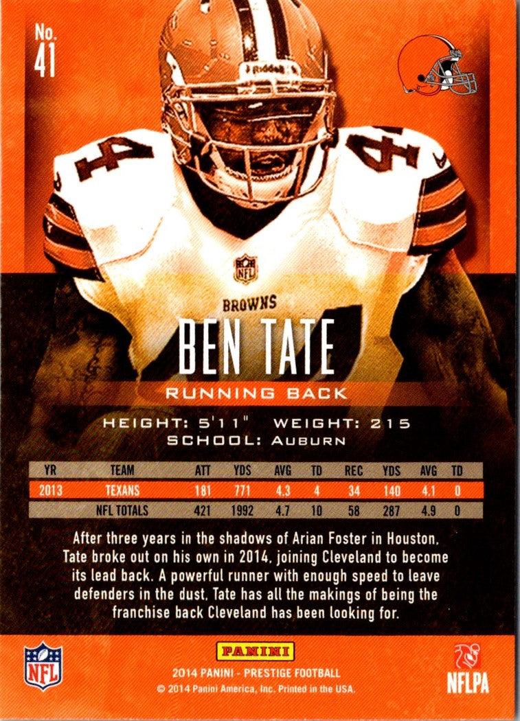 2014 Panini Prestige Ben Tate