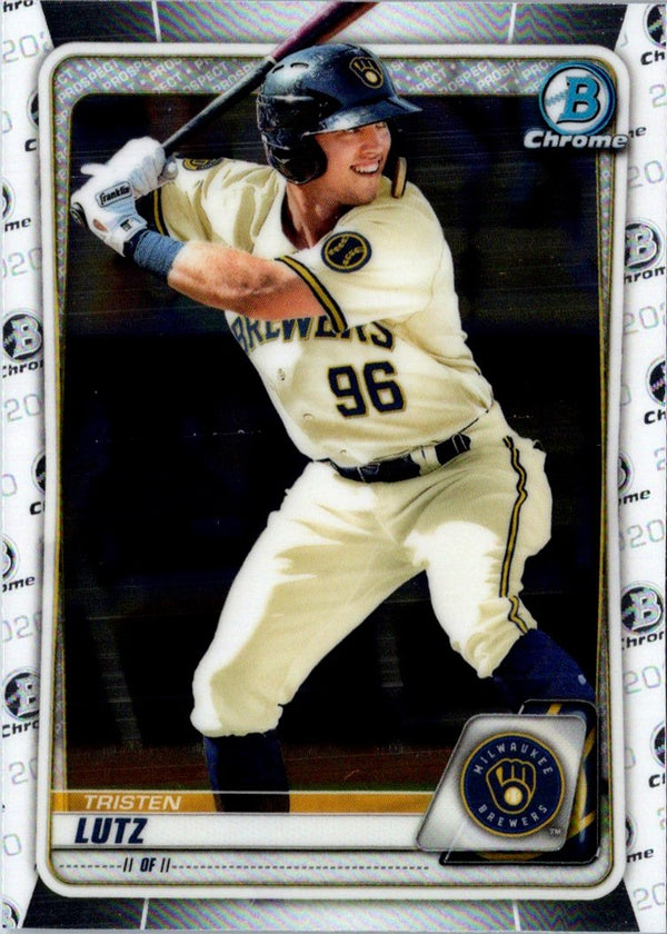 2020 Bowman Chrome Prospects Tristen Lutz #BCP-187