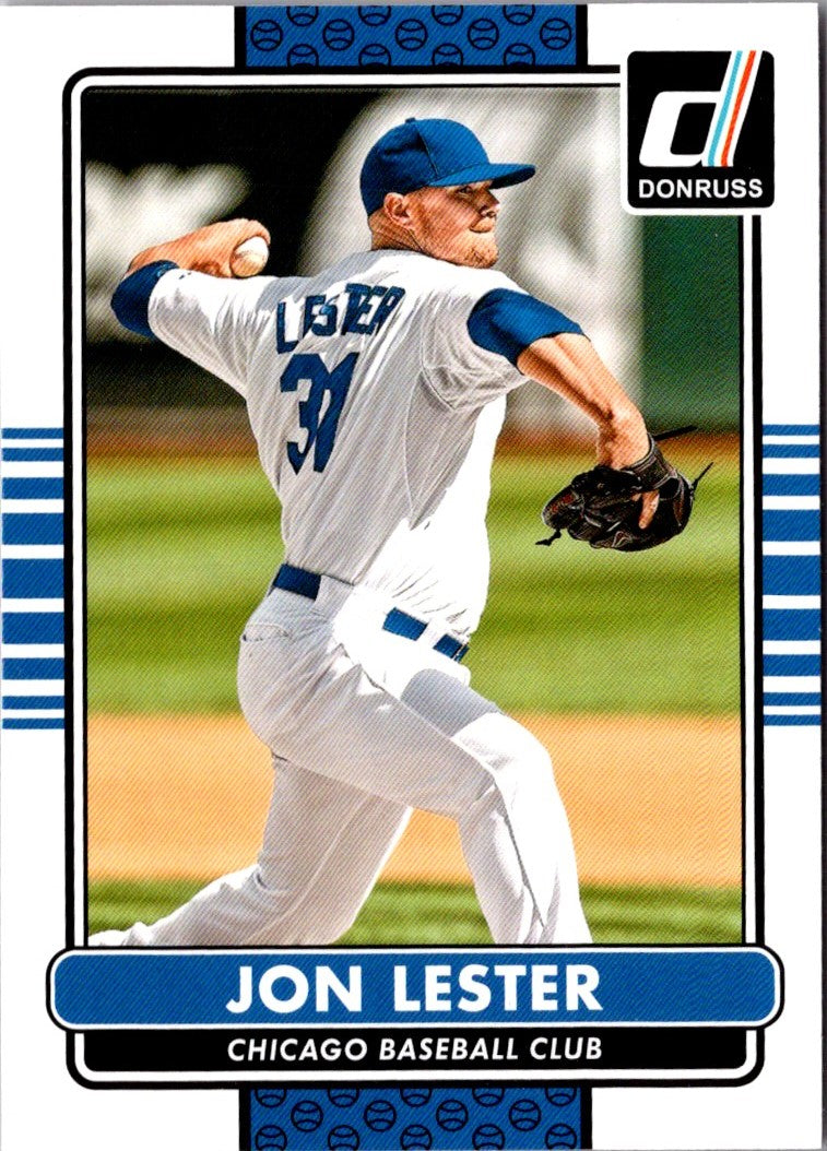 2015 Donruss Jon Lester