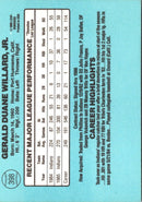 1986 Donruss Jerry Willard