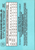 1986 Donruss Jerry Willard #398