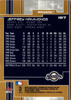 2003 Ultra Jeffrey Hammonds #187