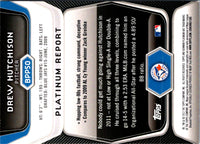 2012 Bowman Platinum Prospects Drew Hutchison #BPP50