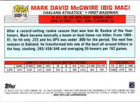 2022 Topps Mark McGwire #87BA-MMC