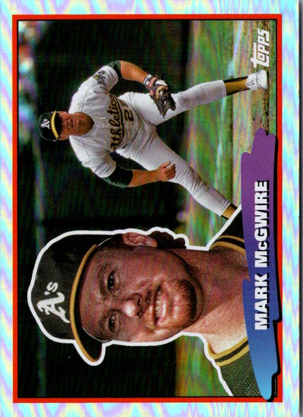 2022 Topps Mark McGwire #87BA-MMC