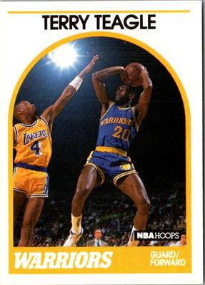 1989 Hoops Terry Teagle #196