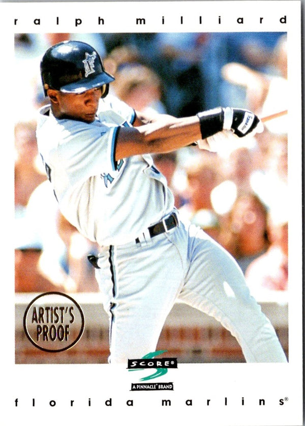 1997 Score Artist's Proofs White Border Ralph Milliard #288