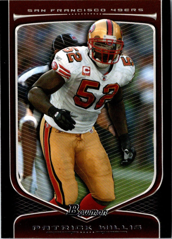 2009 Bowman Chrome Patrick Willis #105