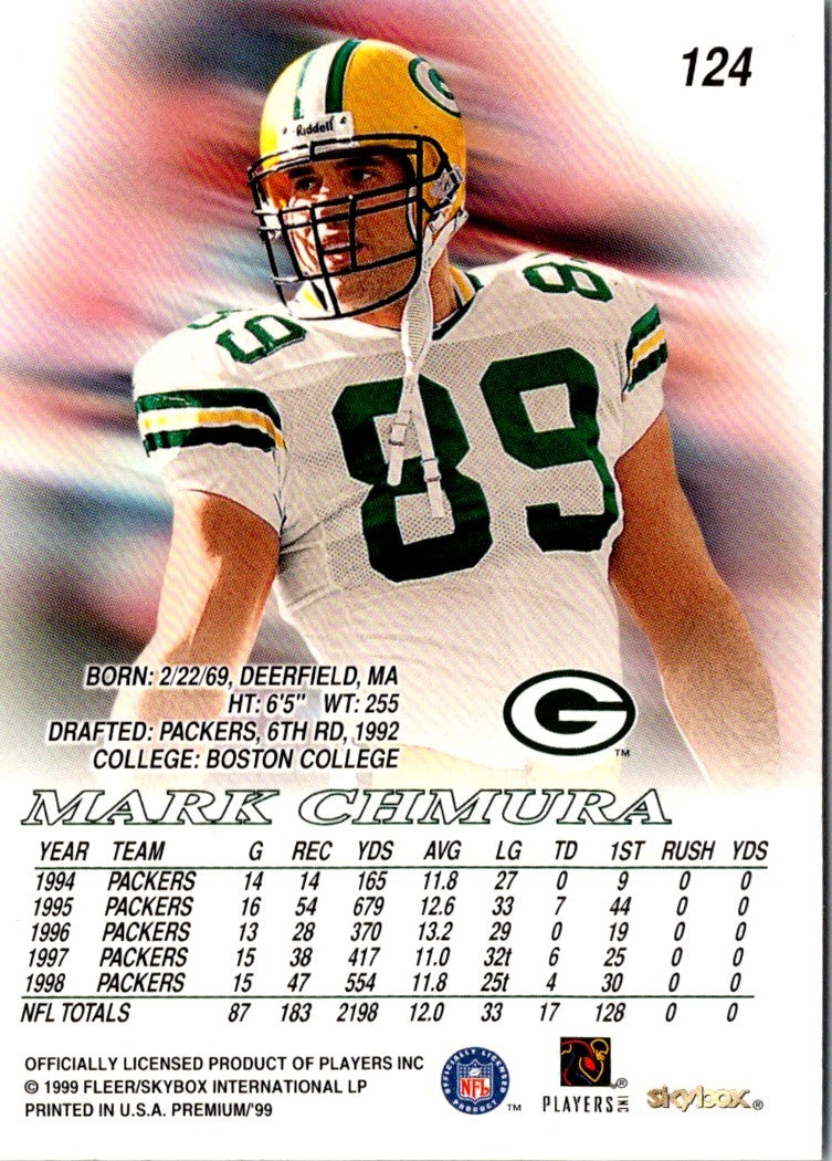 1999 SkyBox Premium Mark Chmura