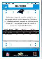 2005 Score Eric Shelton #363 Rookie