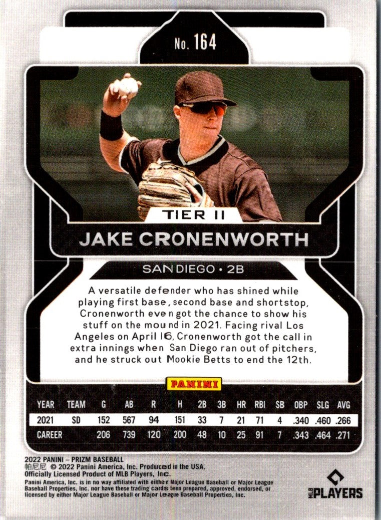 2022 Panini Prizm Jake Cronenworth