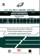 2006 Leaf Rookies & Stars Brian Westbrook