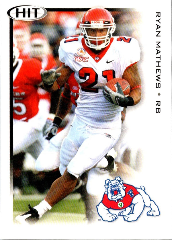 2010 SAGE HIT Ryan Mathews #21