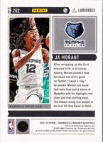 2021 Panini Chronicles Ja Morant #262