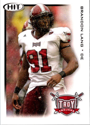 2010 SAGE HIT Brandon Lang #92
