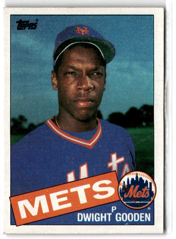 1985 Topps Dwight Gooden #620 Rookie