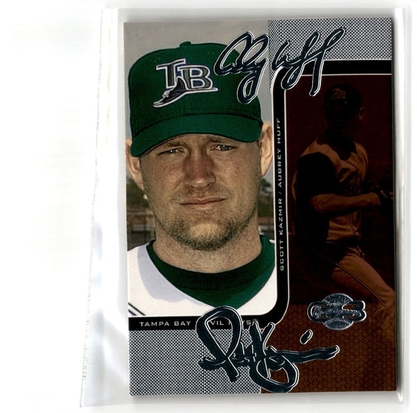 2006 Topps Co-Signers Changing Faces Aubrey Huff /Carl Crawford #DUO-B 89 084/125