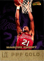 1996 Score Board Autographed Pure Performance Gold Marcus Camby #PP2