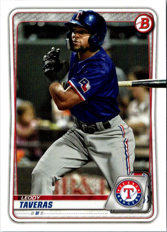 2020 Bowman Prospects Leody Taveras #BP-127