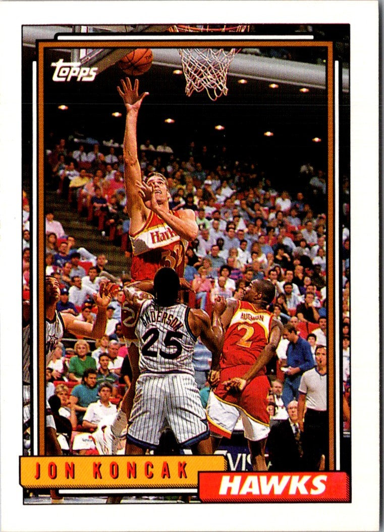1992 Topps Jon Koncak