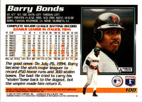 1993 Topps Barry Bonds #1