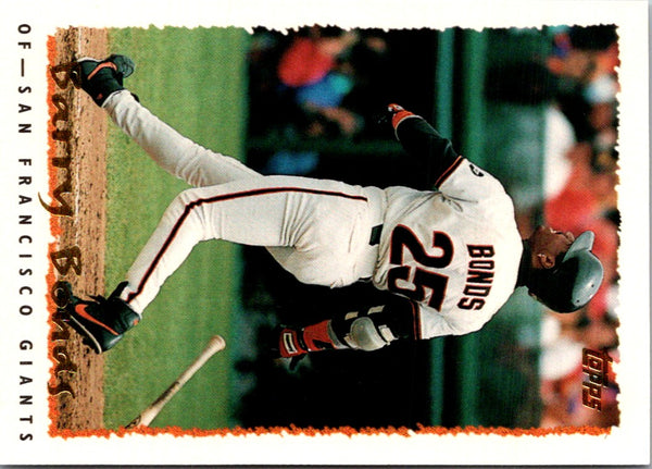 1993 Topps Barry Bonds #1