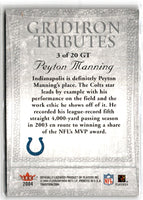 2003 Upper Deck SportsNut Peyton Manning #3
