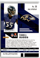 2017 Panini Unparalleled Yellow Terrell Suggs #33 091/199