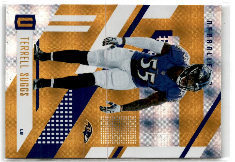 2017 Panini Unparalleled Yellow Terrell Suggs