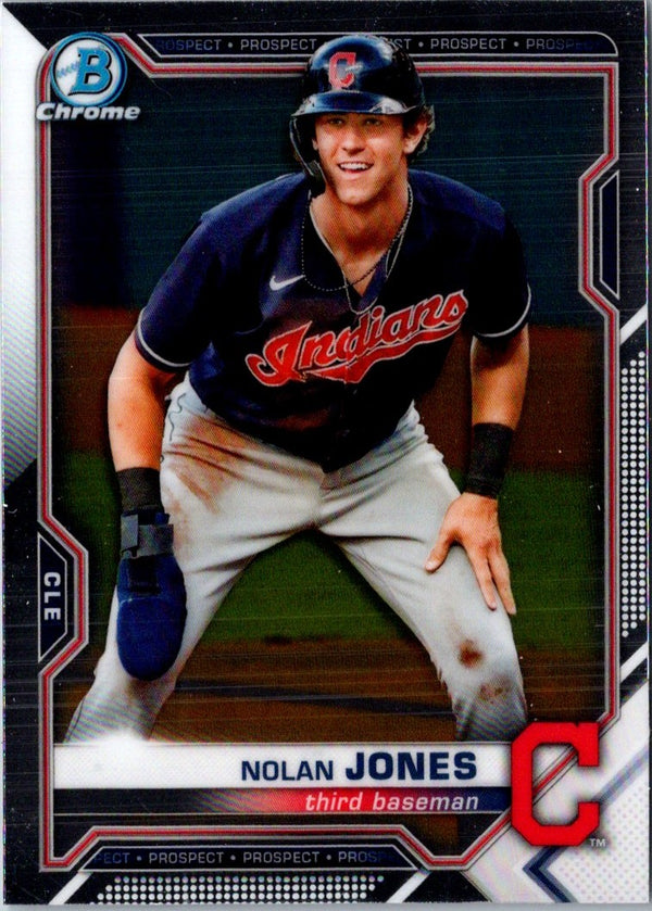 2021 Bowman Chrome Prospects Nolan Jones #BCP-35