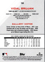 2022 Topps Gallery Vidal Brujan #164 Rookie