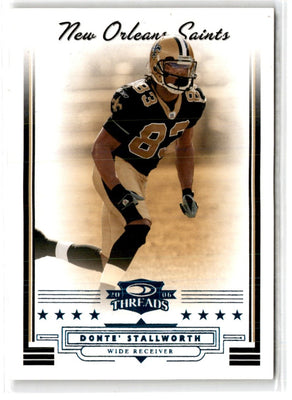 2006 Donruss Threads Retail Blue Donte Stallworth #65 174/200
