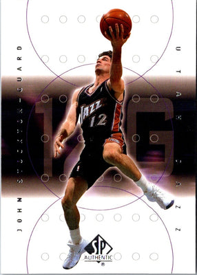 2001 Upper Deck Pros & Prospects John Stockton #83