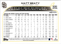 2022 Topps Update Matt Beaty #US263
