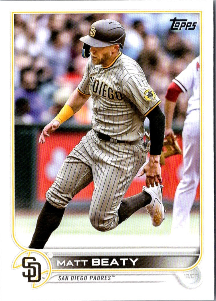 2022 Topps Update Matt Beaty